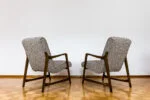 Pair of armchairs, 364, designed by Barbara Fenrych Węcławska, Poland, 1960s