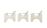 Set of 3 armchairs, Łódzkie Fabryki Mebli, Poland, 1975