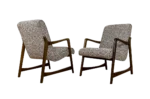 Pair of armchairs, 364, designed by Barbara Fenrych Węcławska, Poland, 1960s