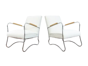 Pair of Armchairs, Fabryka Mebli Wschód, Zadziele, 1950s