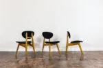 Set of 3 GFM-22 chairs designed by Juliusz Kędziorek, Gościcińska Fabryka Mebli, Poland, 1960s