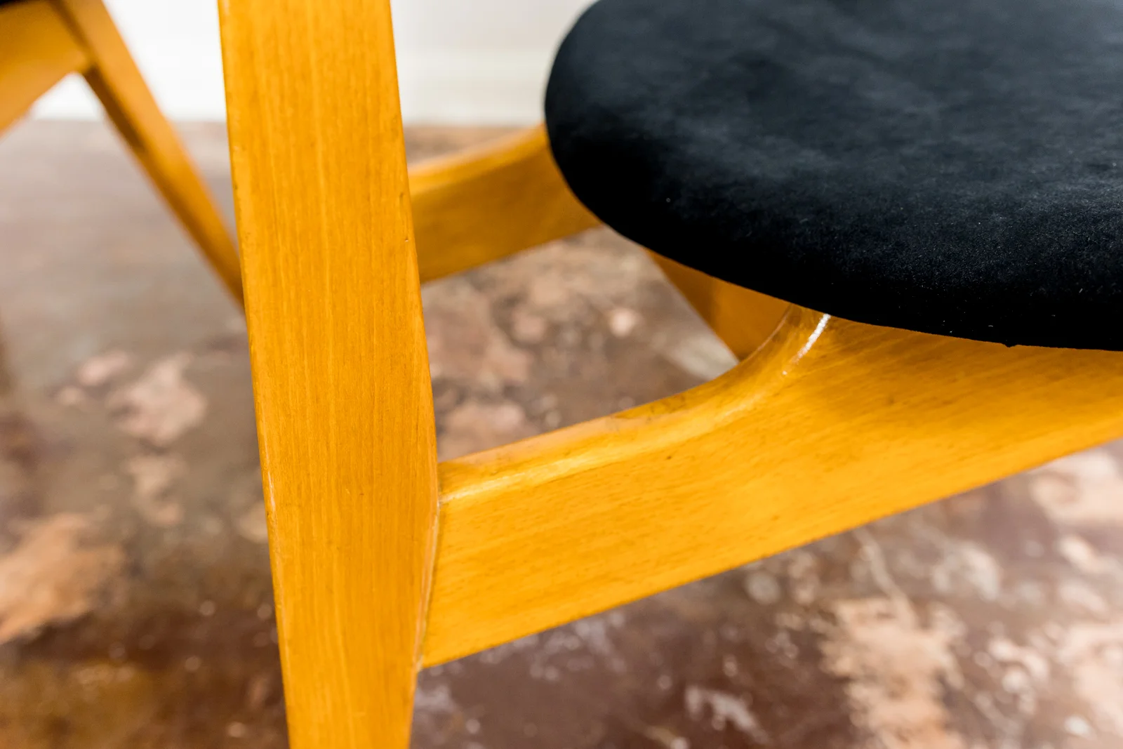 Set of 3 GFM-22 chairs designed by Juliusz Kędziorek, Gościcińska Fabryka Mebli, Poland, 1960s