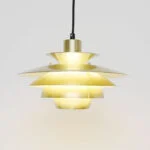 Skandynawska lampa Jeka, Dania, lata 70