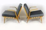 Pair of armchairs, Drevozpracujici Druzstvo, Czechoslovakia, 1962