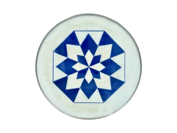Round Art Deco Tray, Germany, 1940s