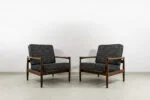 Pair of Kolding armchairs, designed by Erik Wørts, IKEA, Poland, 1960s