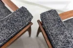 Pair of Kolding armchairs, designed by Erik Wørts, IKEA, Poland, 1960s