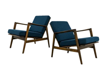 Pair of “Stefan” Armchairs, Type 300-139, Swarzędzkie Fabryki Mebli, Poland, 1960s
