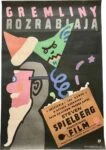 Poster "Gremlins" designed by Jan Młodożeniec, Poland, 1985