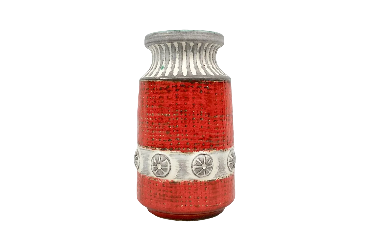 Glazed Vase, Bay Keramik, Germany, 1970s