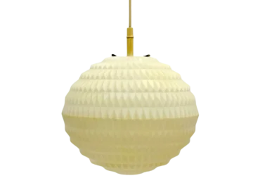 Diamond pendant lamp designed by Aloys Gangkofner, Erco, Germany, 1960s