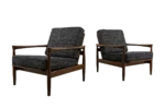 Pair of Kolding armchairs, designed by Erik Wørts, IKEA, Poland, 1960s
