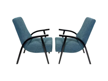 Pair of armchairs designed by S. Lejkowski and W. Leśniewski, Krakowskie Fabryki Mebli, Poland, 1960s