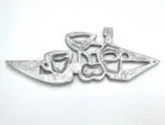 Aluminium relief, Czechoslovakia, 1950s