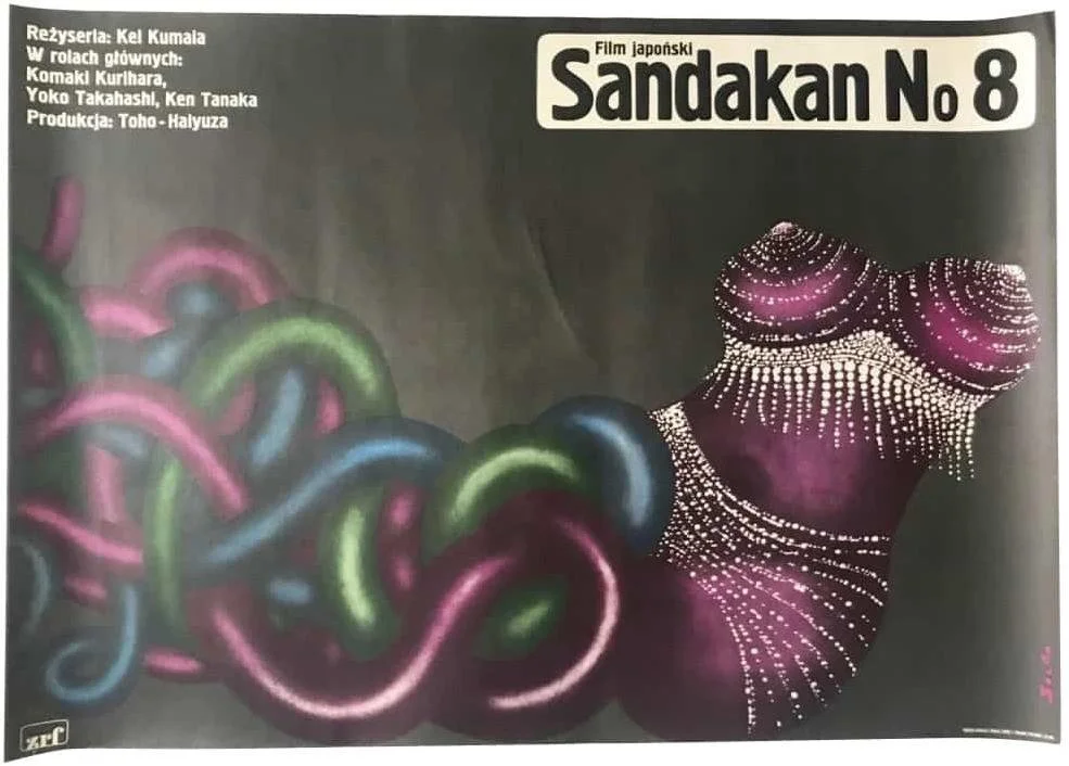 “Sandakan no 8” poster designed by Romuald Socha, 1982