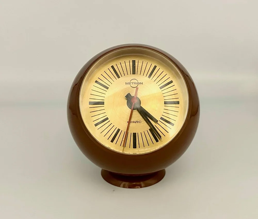 Clock, Space Age, Metron, Poland, 1970s