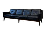 Sofa skórzana, Dania, lata 60/70