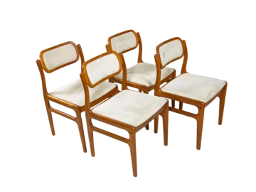 Set of 4 chairs designed by Johannes Andersen, Uldum Møbelfabrik, Denmark, 1960s