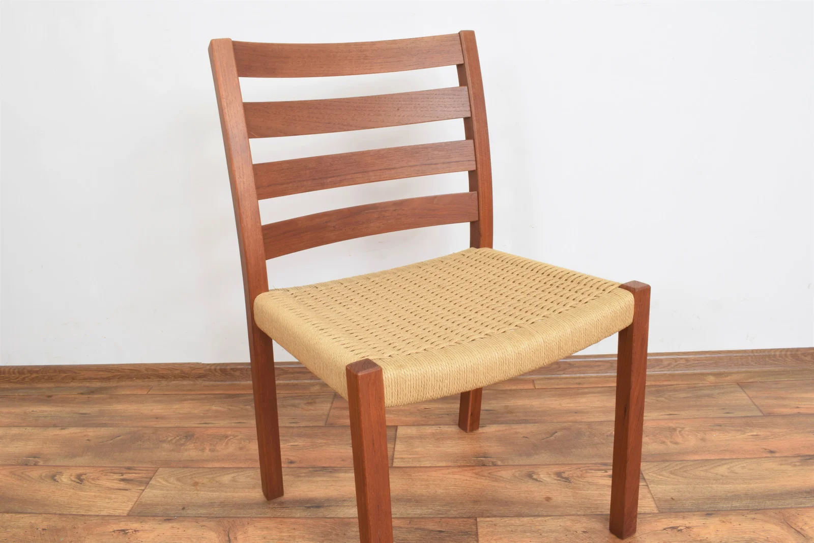 Teak chair, designed by Niels O. Møller, J.L. Møllers, Denmark, 1960s
