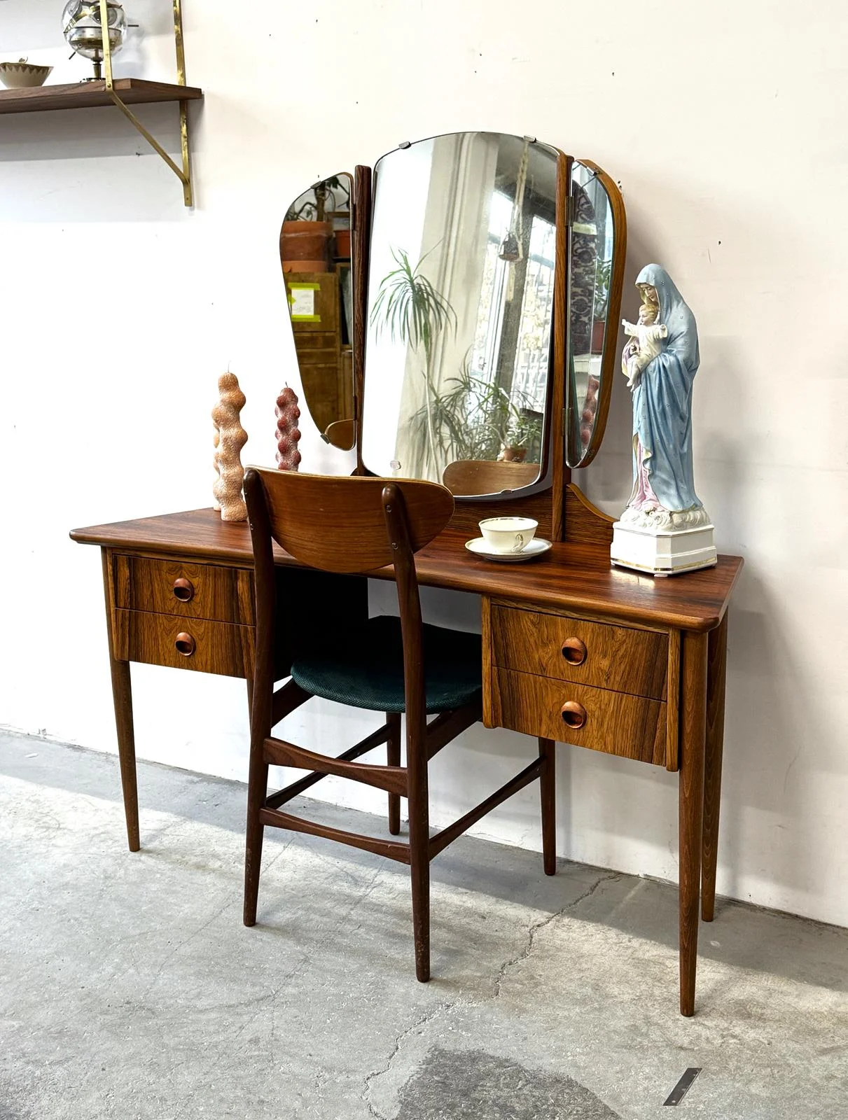 Rosewood dressing table, Denmark, 1960s/70s