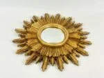 Mirror, gilded sun, France, 1960