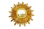 Mirror, gilded sun, France, 1960