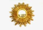 Mirror, gilded sun, France, 1960