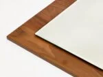 Mirror, teak, Germany, 1970s