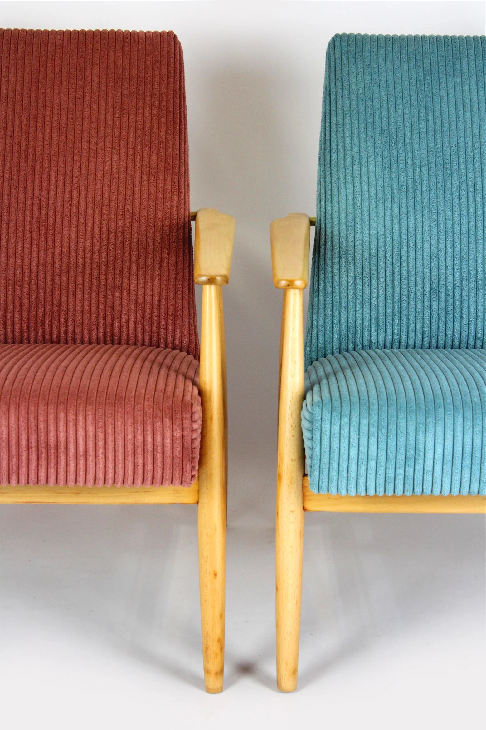 Pair of vintage armchairs, Poland, 1960s