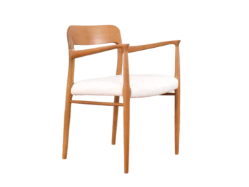 Krzesło proj. Niels O. Møller, prod. J.L. Møllers, Dania, lata 50
