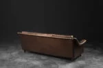 Sofa skórzana 3-osobowa, Dania, lata 70