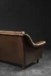 Sofa skórzana 3-osobowa, Dania, lata 70