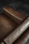 Sofa skórzana 3-osobowa, Dania, lata 70