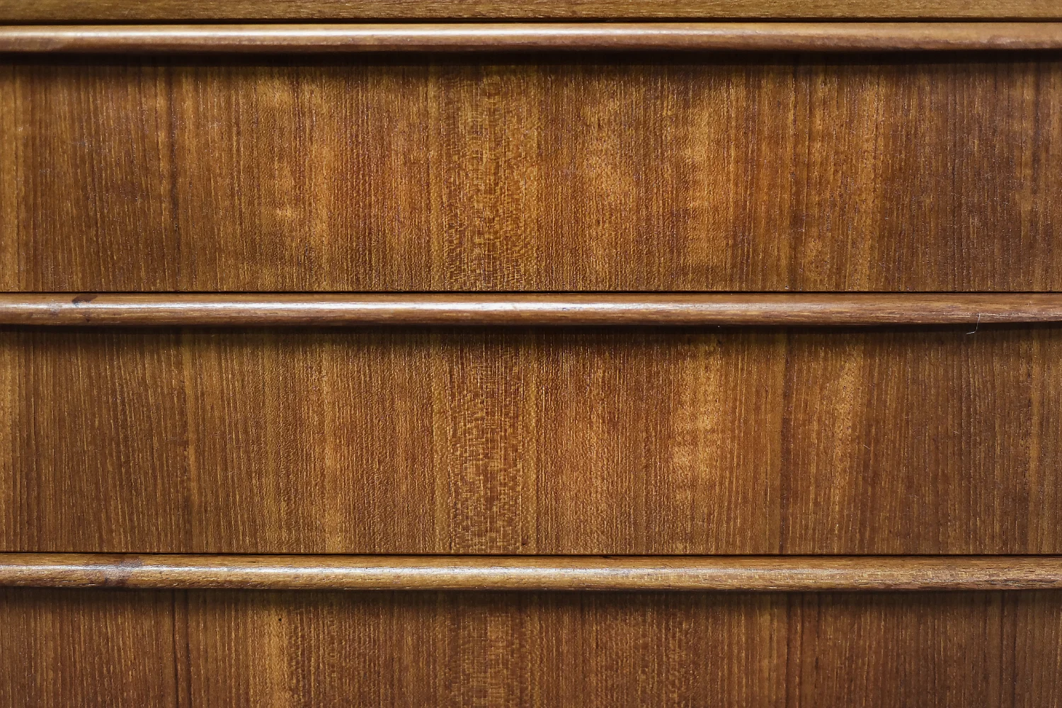 Teak bedside table with drawers, Denmark, 1960s