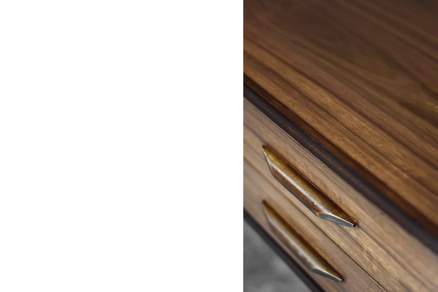 Sideboard mahoniowy, Dania, lata 70