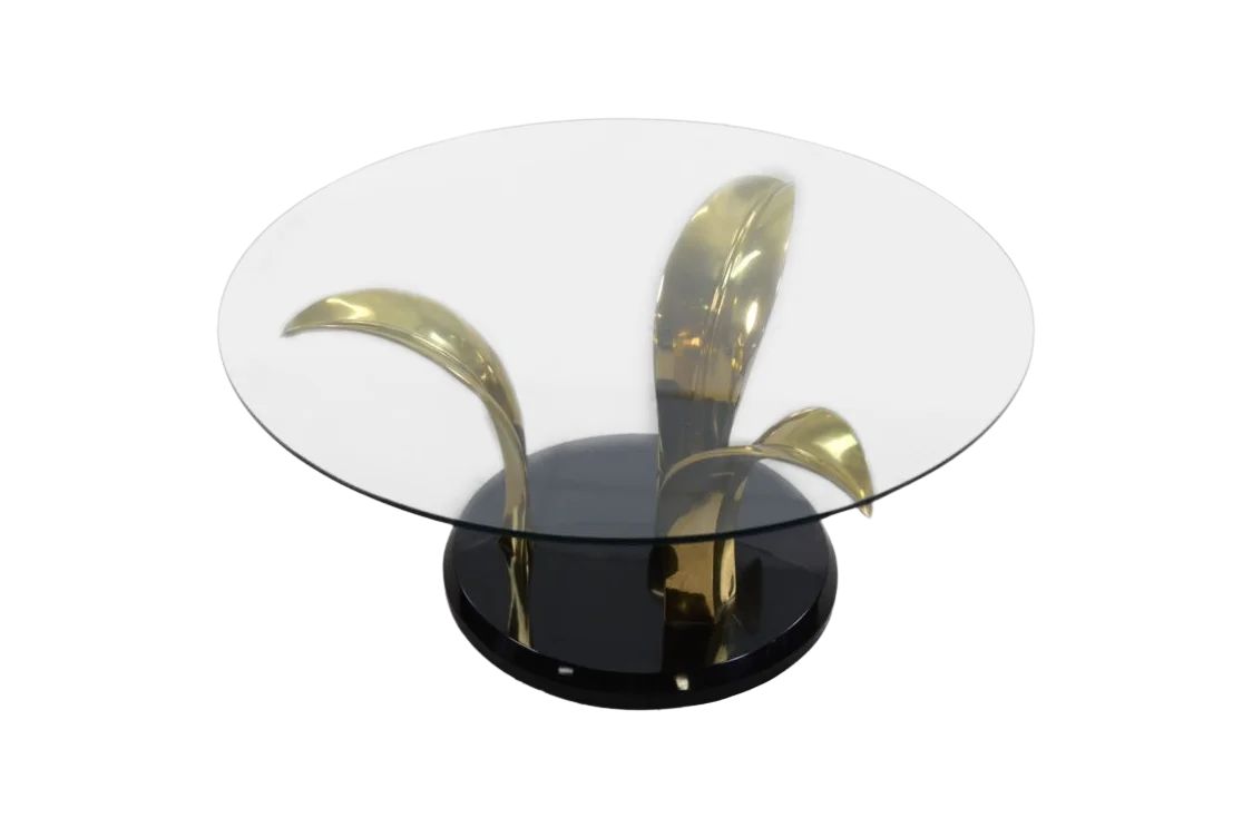Round cocktail table, United States, 1970s
