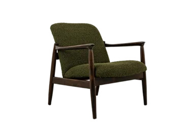 Fotel mid-century GFM-64, proj. Edmund Homa, Gościcińska Fabryka Mebli, PRL, Lata 60