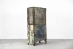 Industrial metal cabinet, 1950s