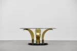 Round cocktail table, United States, 1970s