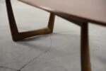 Walnut table, Kondor Möbel, Germany, 1960s