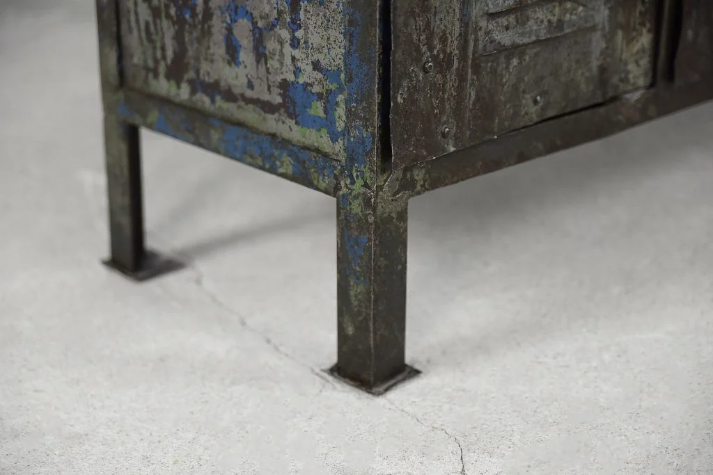 Metal industrial cabinet, 1950s