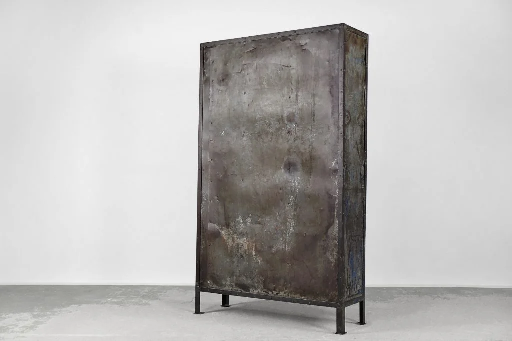 Metal industrial cabinet, 1950s
