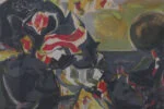 Kolorowa litografia, Bata Mihailović, Horisont, 1976