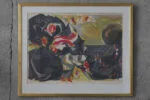 Kolorowa litografia, Bata Mihailović, Horisont, 1976