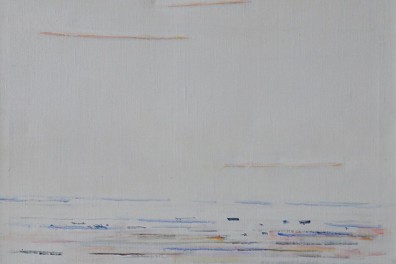 Oil painting on canvas, Ragnar Andersson, Strandljus, 1989