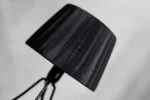 Small table lamp with a lampshade, Poland, 1960s