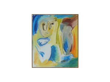 Oil painting on canvas, Lennart Lilja, Sweden