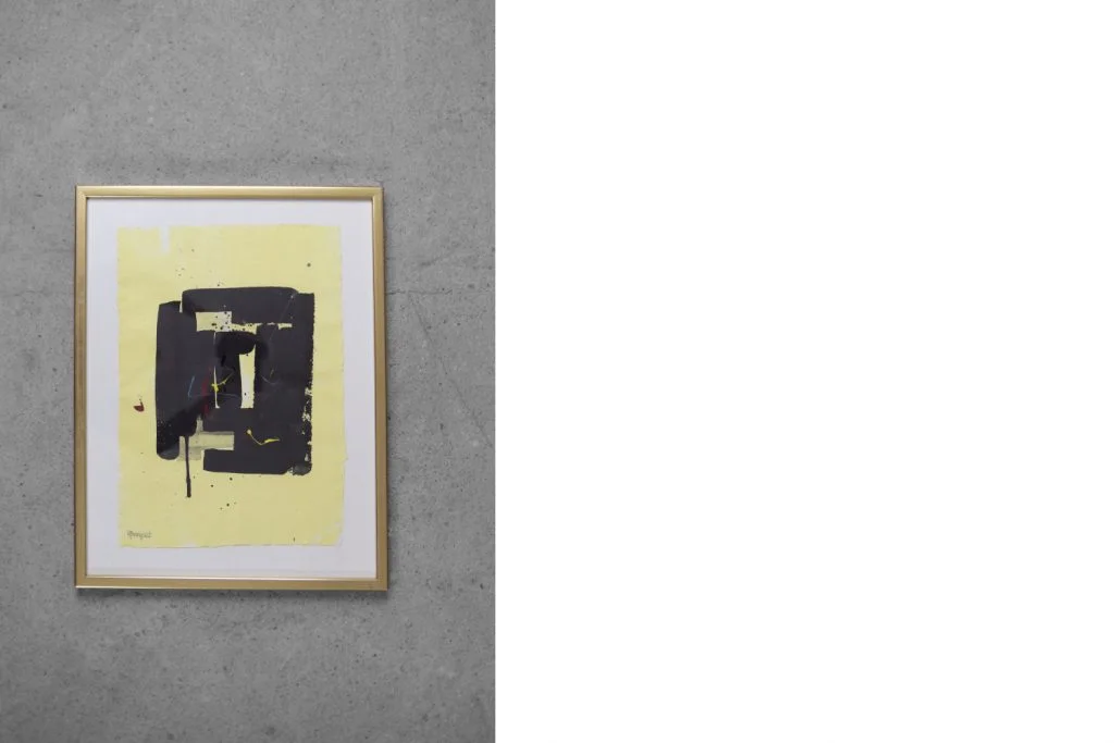 Litografia, Björn Rönnquist, Kompozycja, lata 80