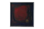 Obraz olejny na płótnie, Eke Bjerén, Röd Aften, 1962