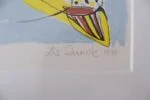 Colour lithograph, Lis Zwick, Maskot, 1996